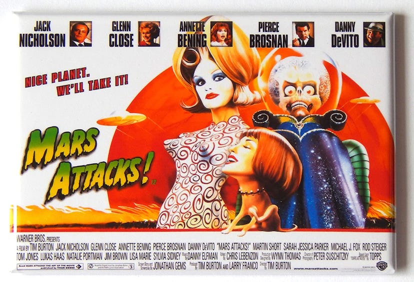 Warner Bros. mars attacks poster