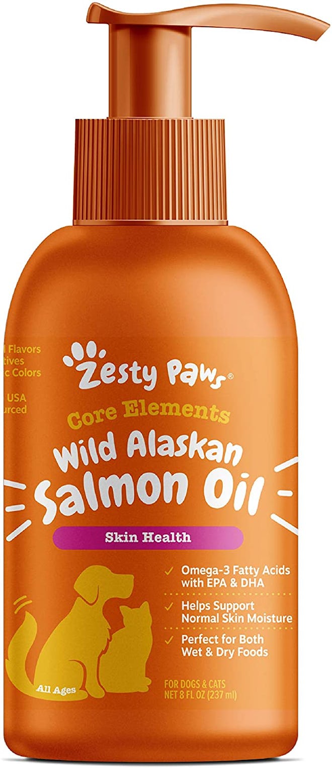 Zesty Paws Pure Wild Alaskan Salmon Oil (8 Fl. Oz.)