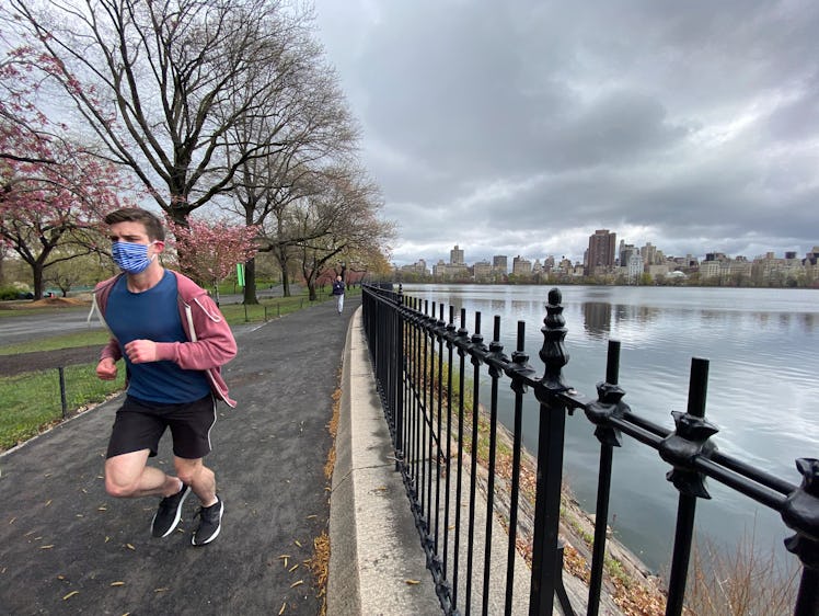 jogging, New York City