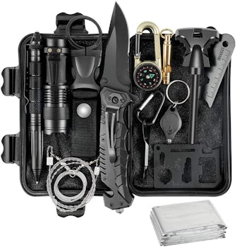 Puhibuox 14-Piece Survival Kit