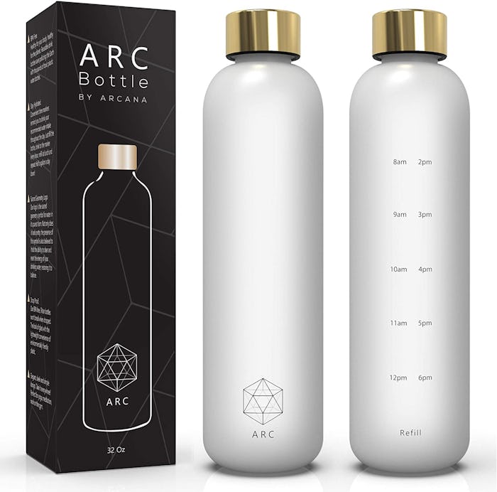 Arcana Water Bottle With Time Marker