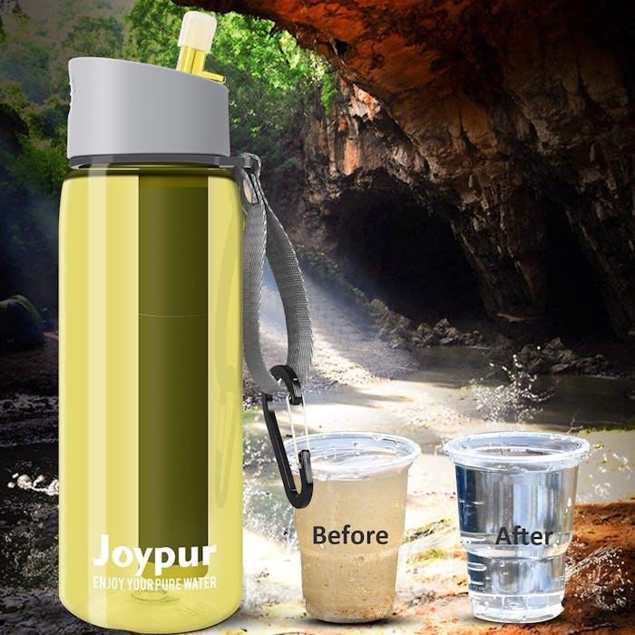  joypur Water Filter Bottle