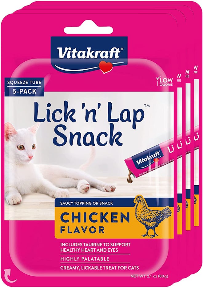 Vitakraft Lick 'n Lap Creamy Treats (20-Pack)