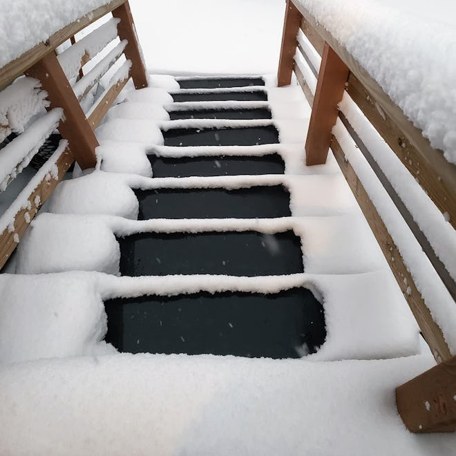 HeatTrak Heated Snow Melting Mats for Stairs