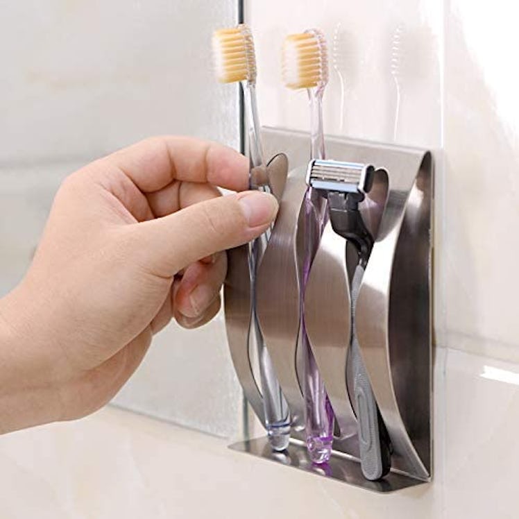 HAYOX Wall-Mounted Toothbrush Holder