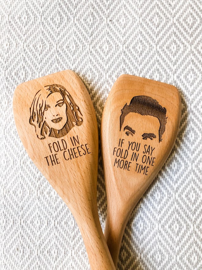 Modern Darlin David Rose & Moira Rose Wooden Spoon Set