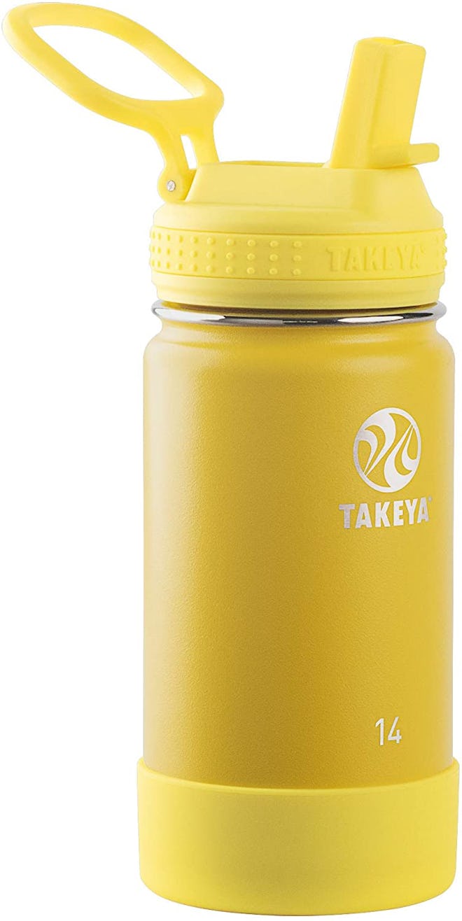 Takeya Kids Insulated Water Bottle With Straw Lid (14 Oz.)