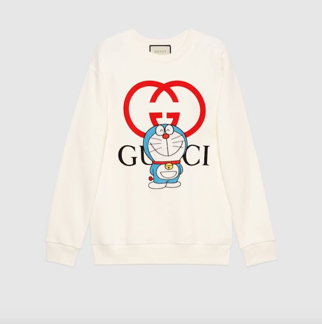 Doraemon x Gucci Cotton Sweatshirt