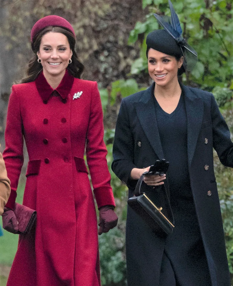 Meghan Markle and Kate Middleton