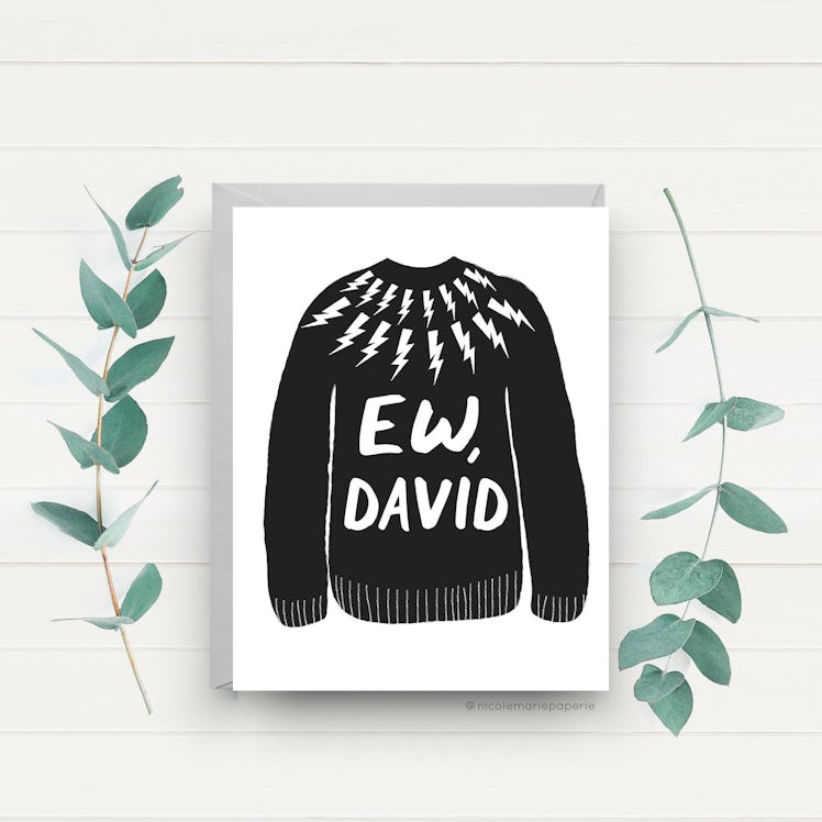 Ew, David, Funny Card