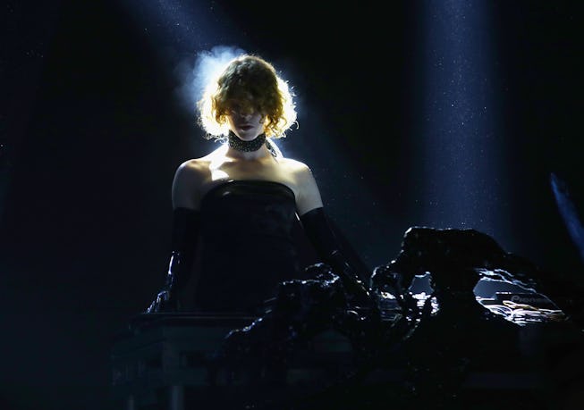 SOPHIE performing at Coachella in 2019.