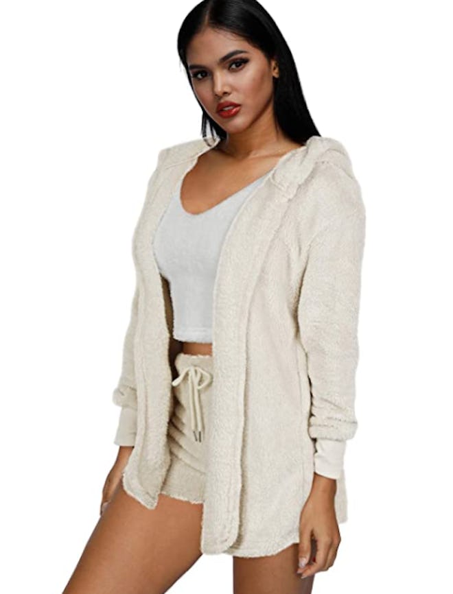 TOLENY Sherpa Loungewear Set 