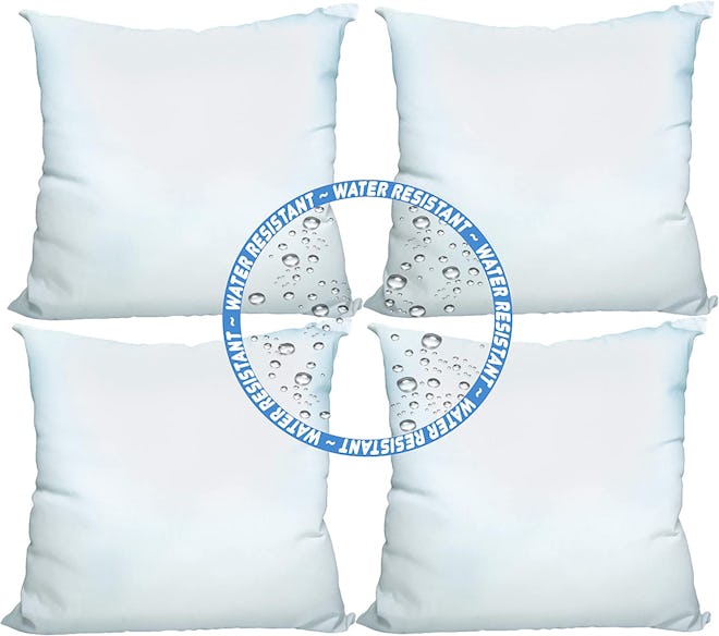 Foamily Premium Outdoor Pillow Insert (Set of 4)