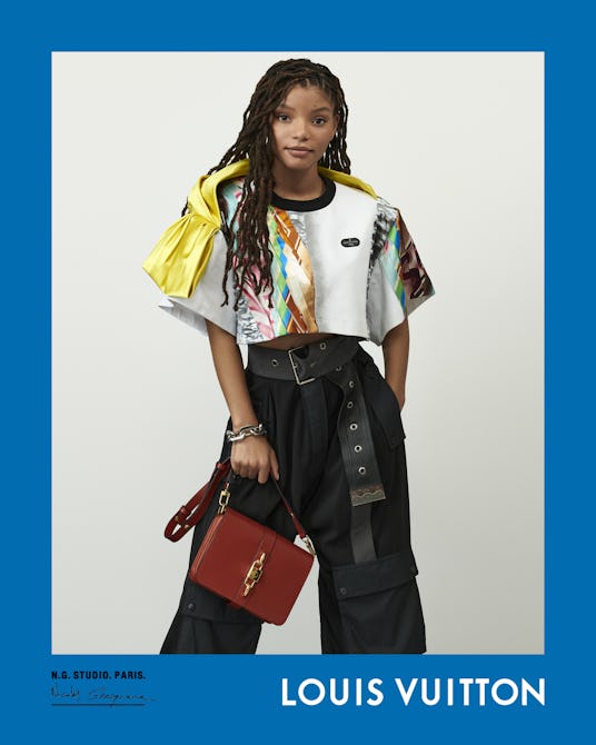 Halle Bailey stars in Louis Vuitton's spring/summer 2021 campaign.