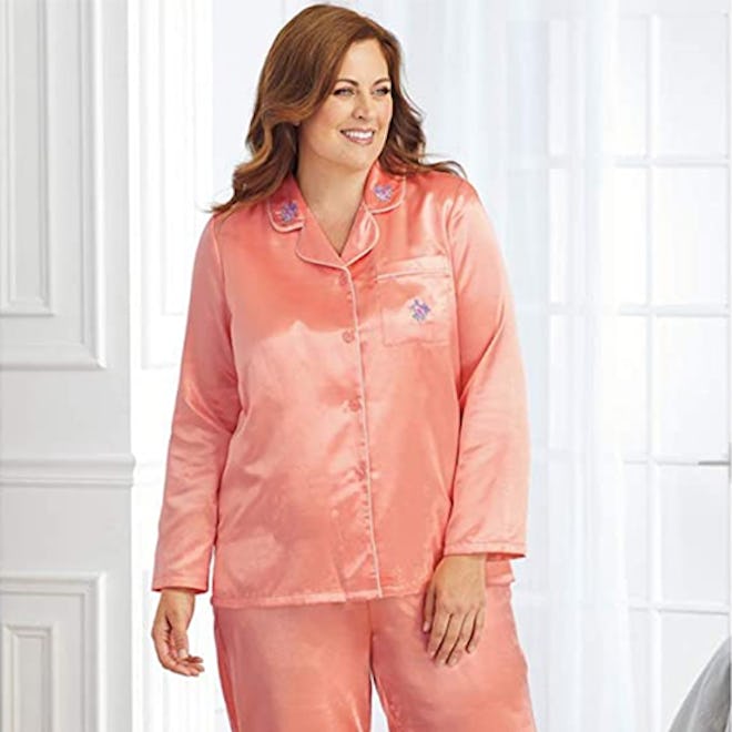 AmeriMark Satin Pajama Set