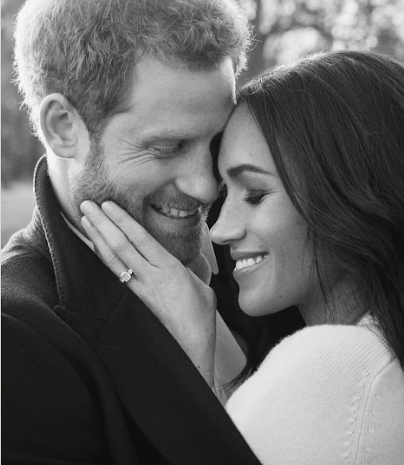 Prince Harry and Meghan Markle's romantic engagement photos.