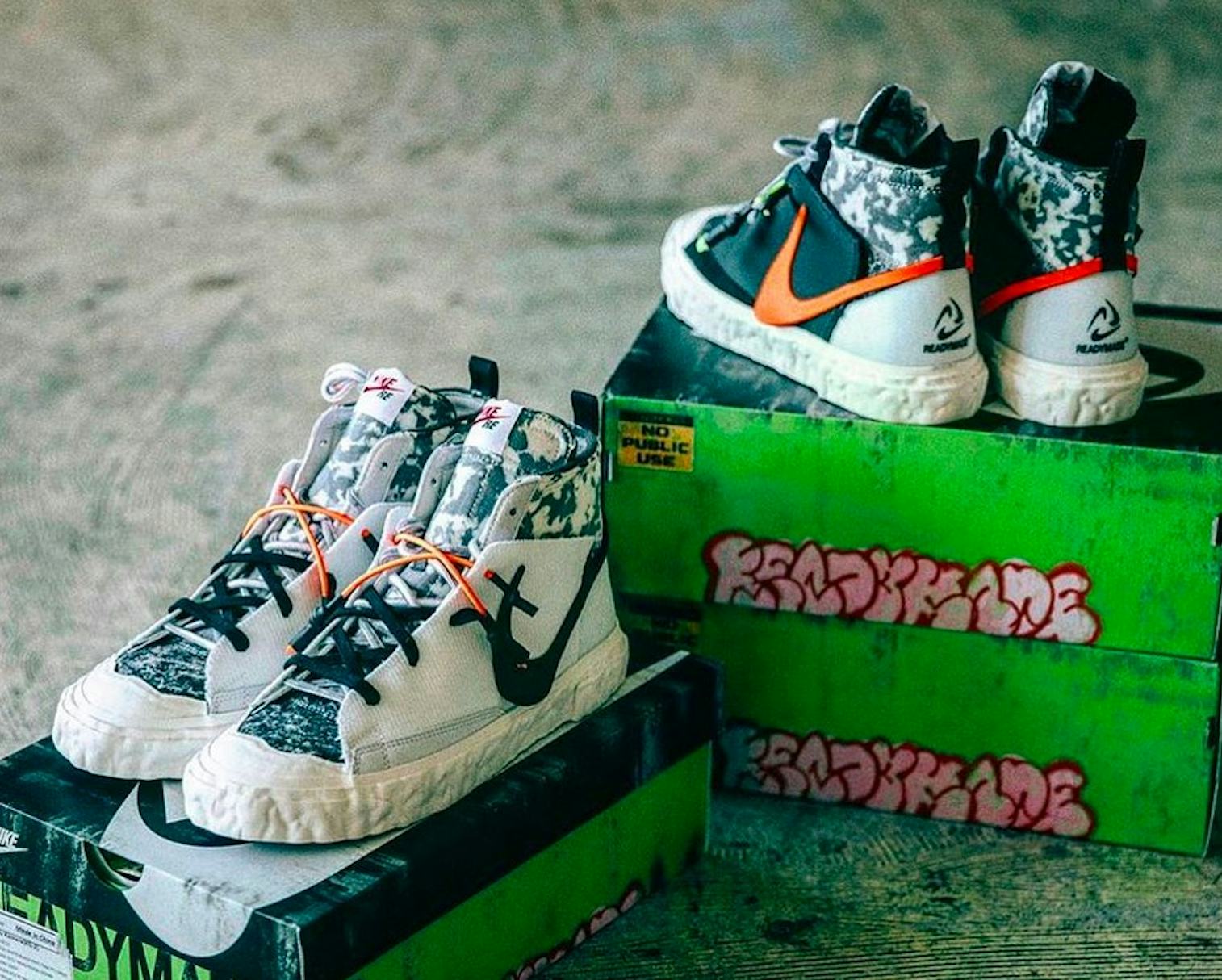 Nike's trippy, Travis Scott-approved ReadyMade Blazer sneaker is coming soon