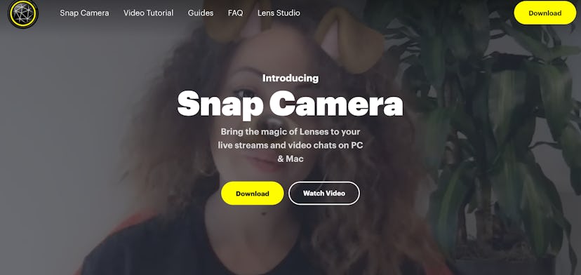 You can download Snap Camera to get filters added to your Zoom call.