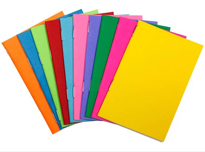 Hygloss Colorful Notebooks (20-Pack)
