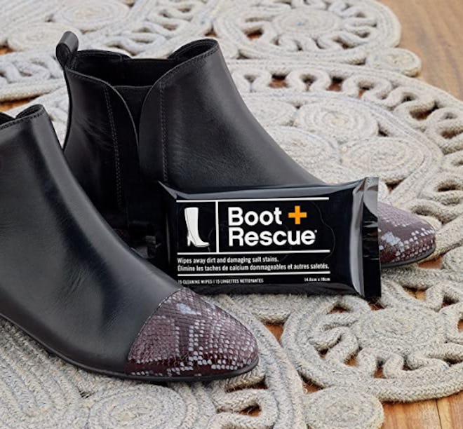 BootRescue All Natural Cleaning Wipes for Leather & Suede Shoes