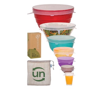 unwasted Silicone Stretch Lids (7-Pack)