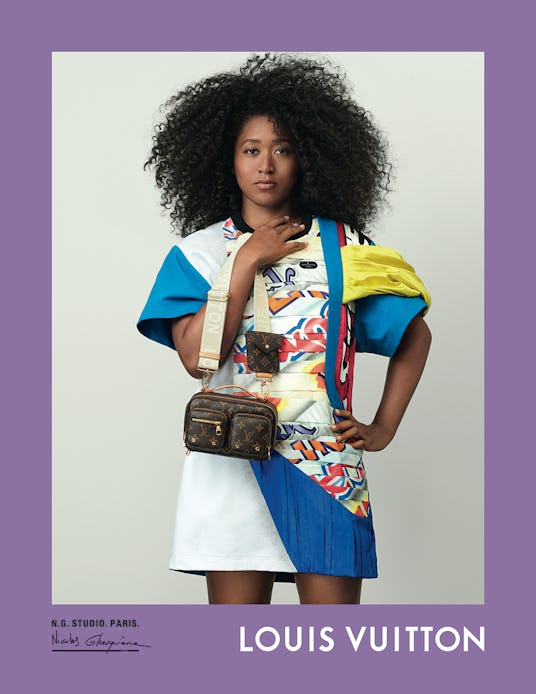 Naomi Osaka stars in Louis Vuitton's spring/summer 2021 campaign.