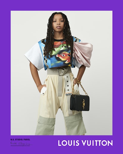 Chloe Bailey stars in Louis Vuitton's spring/summer 2021 campaign.