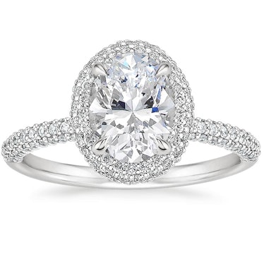 Valencia Halo Diamond Engagement Ring