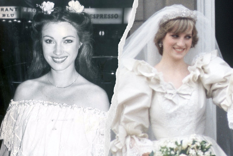 Jane Seymour may have inspired Princess Diana's wedding dress.