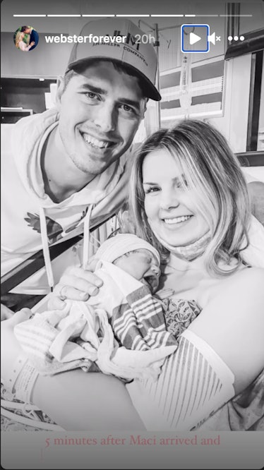 Alyssa Bates and husband, John Webster, welcomed their fourth child together this week.