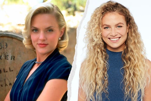Meredith Blake and MJ from 'The Bachelor.' Photos via Disney and ABC