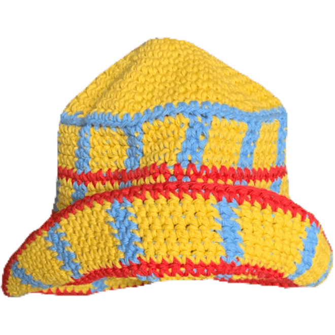 Primary Plaid Hat