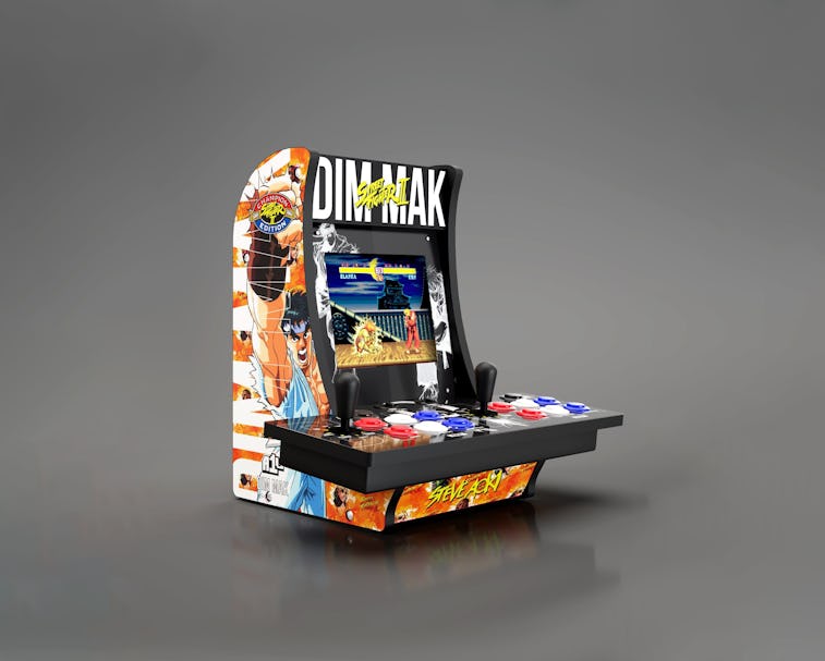 DJ Steve Aoki collaborated with Capcom on a limited-edition Street Fighter arcade cabinet.