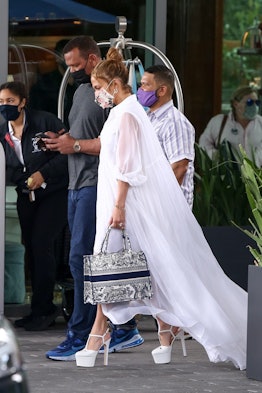 Jennifer Lopez and Alex Rodriguez leave Mr. C Coconut Grove, The Modern Miami Luxury Hotel on Feb. 1...