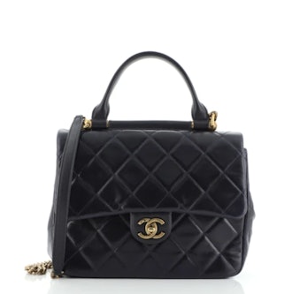 Top Handle Bag Quilted 