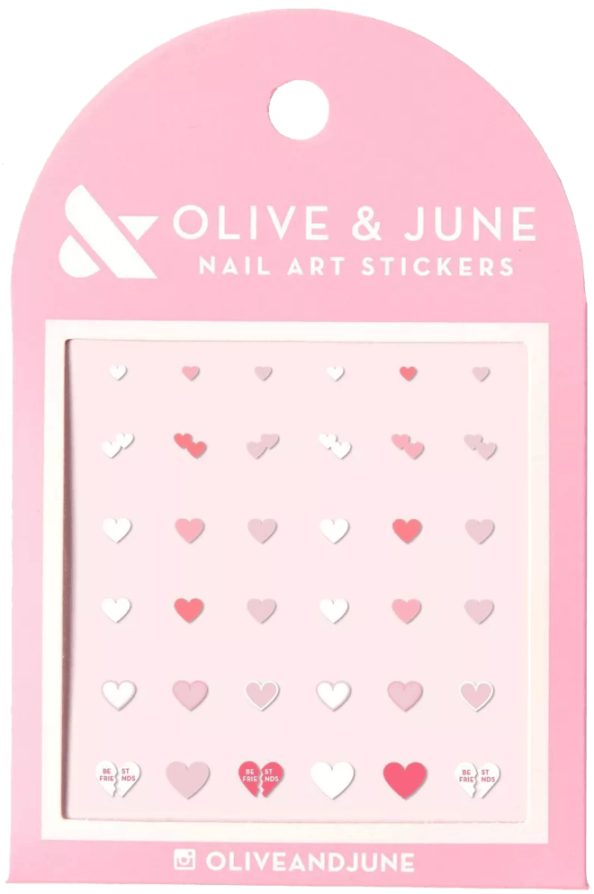 Heart To Heart Nail Art Stickers 
