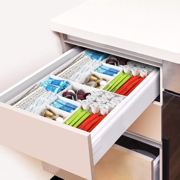 CAXXA 3-Slot Drawer Organizer (2-Pack)