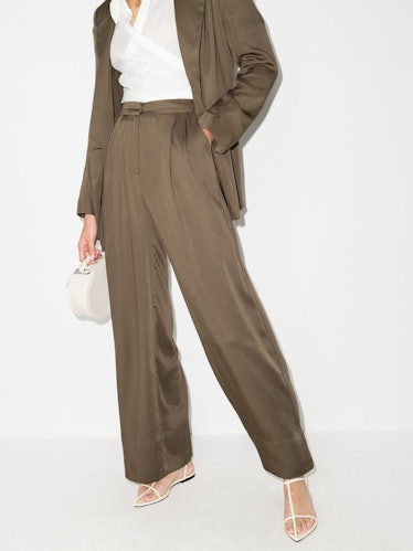 St. Agni Patti Wide Leg Trousers