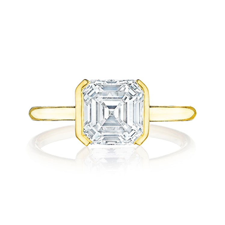 The Edge Solitaire Engagement Ring 