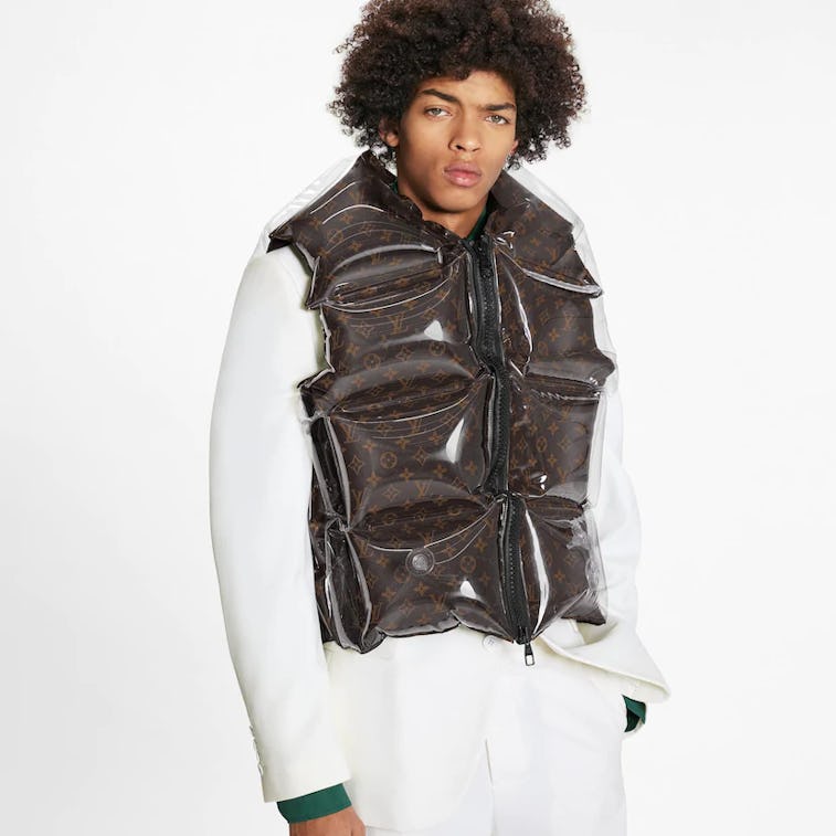 louis vuitton inflatable jacket