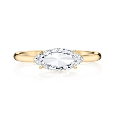 Marquis Cut Diamond Ring 