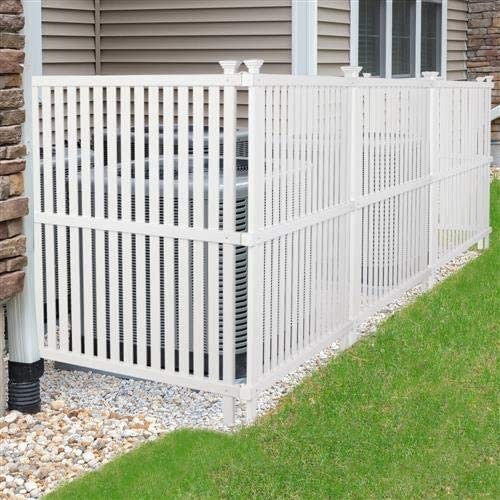 VINGLI Outdoor Picket Fence (2-Pack)