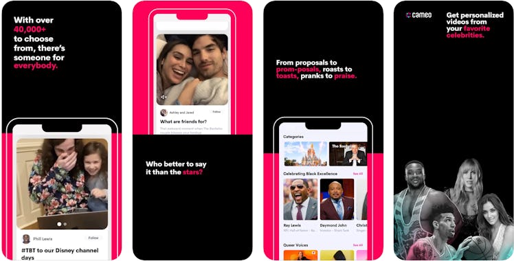 Cameo lets you request personalized videos from your favorite celebrity.