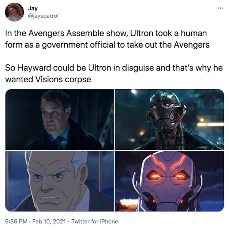 WandaVision Ultron theory