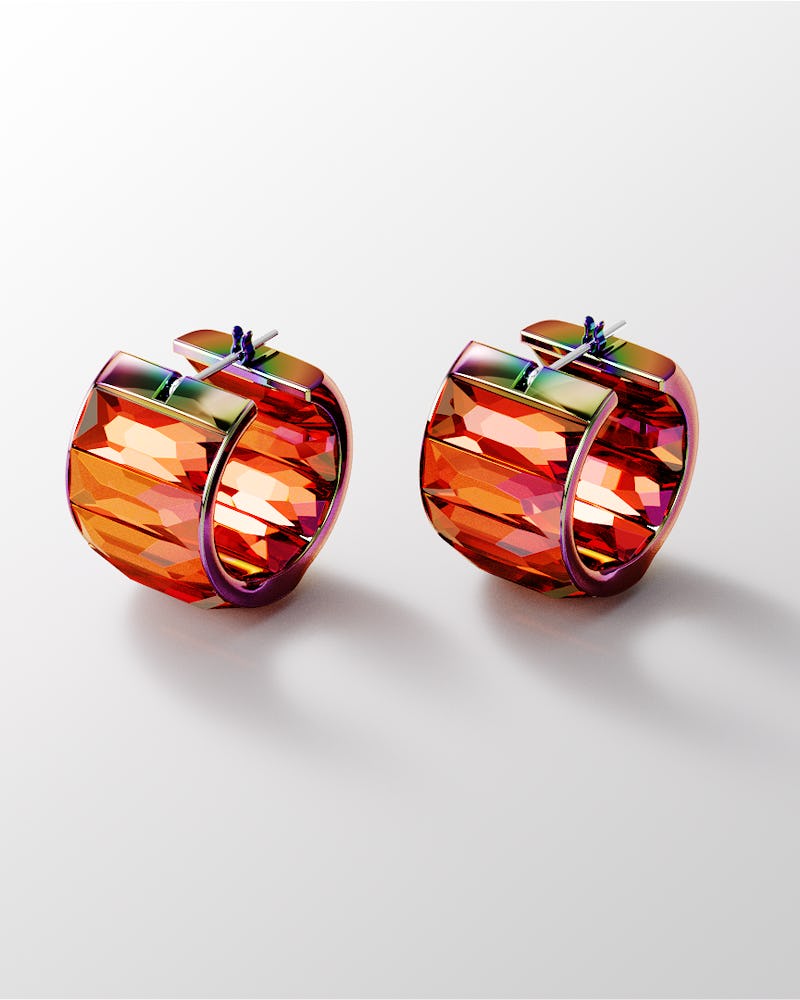 Chroma earrings from Swarovski Collection One.