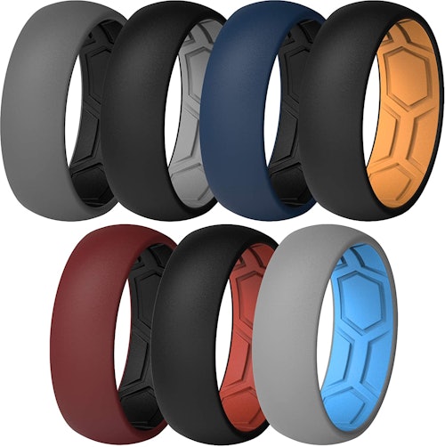 ThunderFit Breathable Silicone Rings (7-Pack)