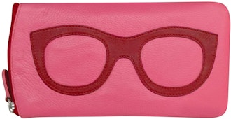 ili New York 6462 Leather Eyeglass Case