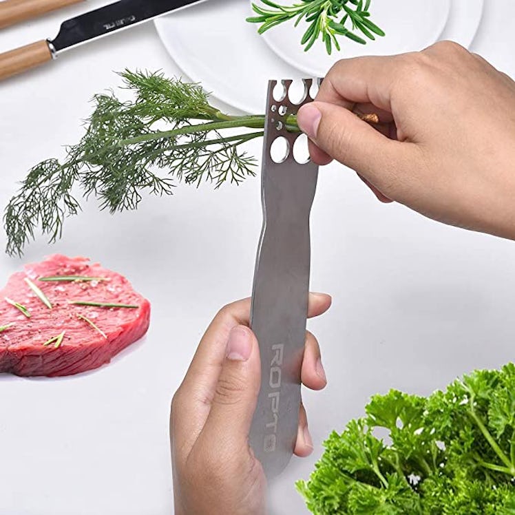 ropto Stainless Steel Leaf Herb Stripper