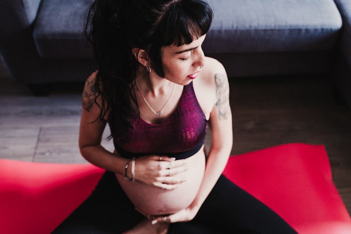 That popping sound in your abdomen during pregnancy is probably just amniotic fluid.