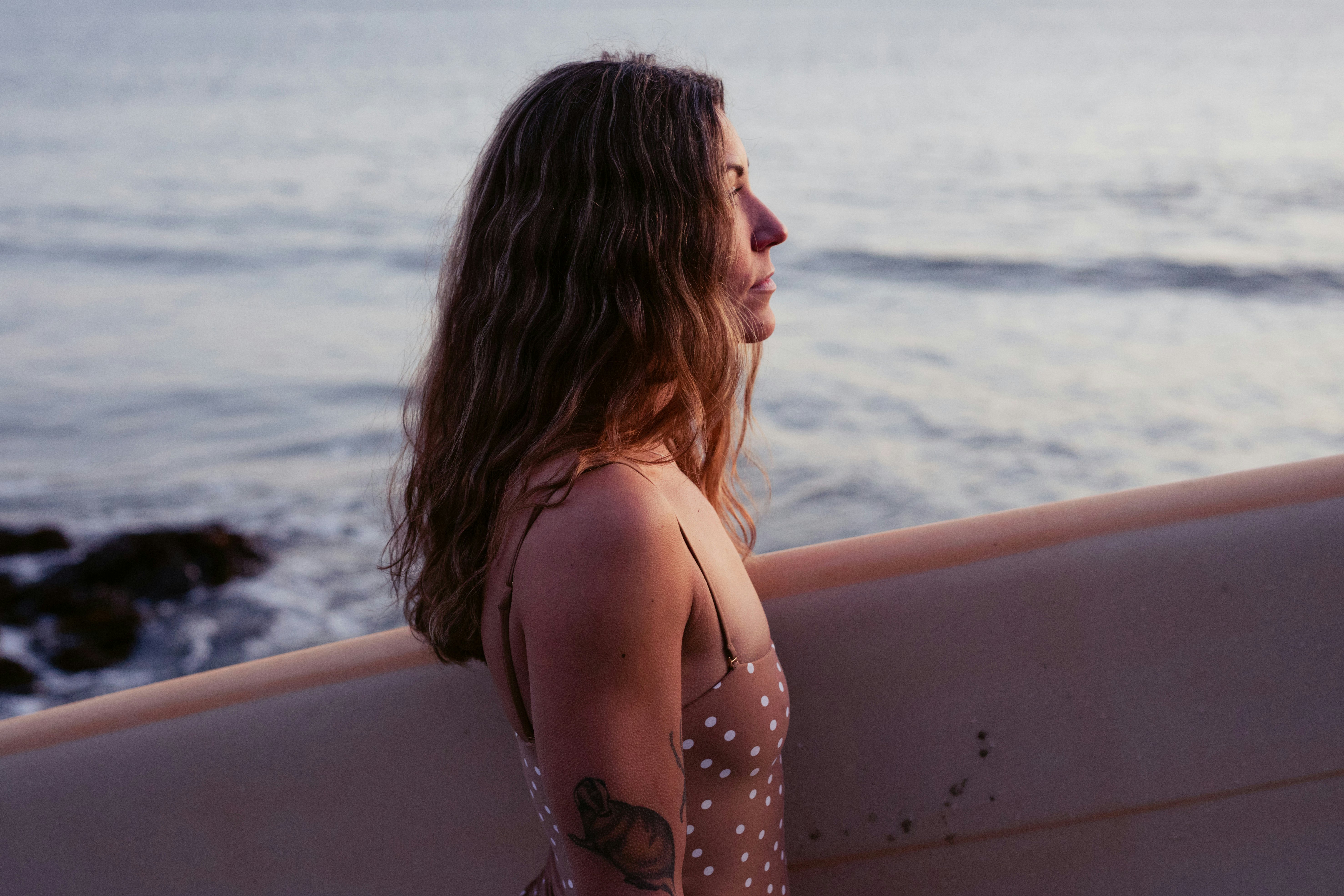 feminine ocean wave sleeve tattooTikTok Search